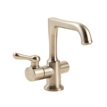 Artifacts® Deck-Mount Bridge Kitchen Sink Faucet With Lever Handles And Sidespray