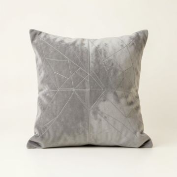 Reed Bluff Filled Accent Pillow - Gray (synthetic illustration; no displayed measurements)