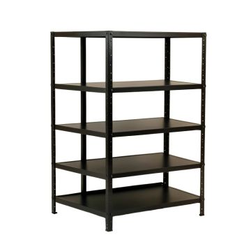 Dune Branch Empty Seed-Starting Shelving Unit Without Lights - Black