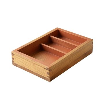 Wren Bend Empty Pantry Drawer Organizer Insert - Terracotta