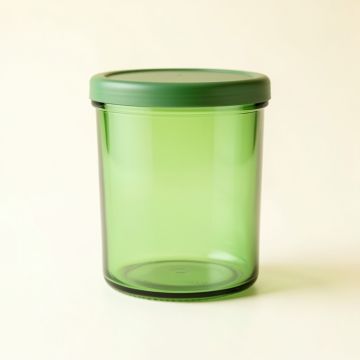 Moss Bluff Storage Canister With Lid - Green (synthetic illustration; no displayed measurements)