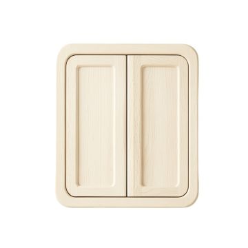 Moss Dell Wall-Mounted Entry Cabinet - Ivory