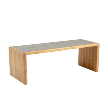 Laurel Field Indoor Bench - Gray (synthetic illustration; no displayed measurements)