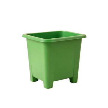 Linden Canyon Empty Raised Planter - Green
