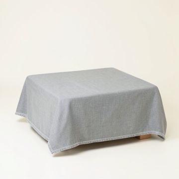 Rowan Crest Flat Bed Sheet - Gray (synthetic illustration; no displayed measurements)