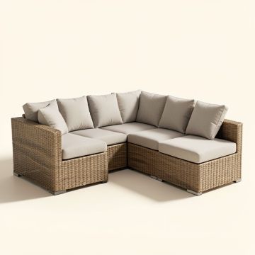Branchesi Patio Sectional With Cushions (synthetic illustration; no displayed measurements)