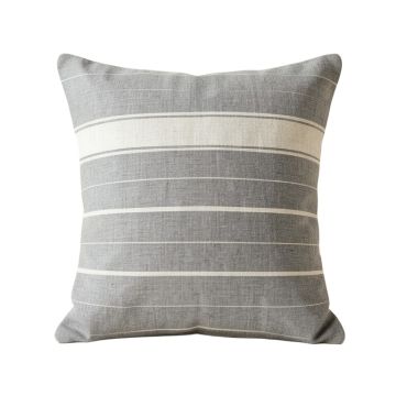 Hill Bend Filled Accent Pillow - Gray