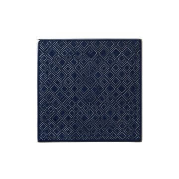 Spruce Brook Uninstalled Square Decorative Tile - Navy