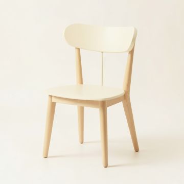 Moss Field Dining Chair - Cream (synthetic illustration; no displayed measurements)