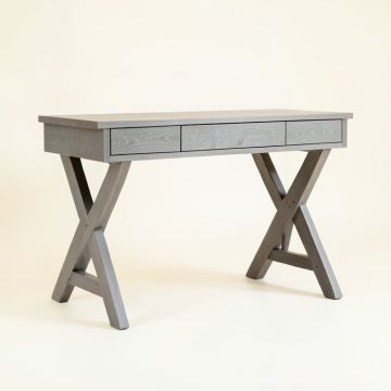 Dune Crest Writing Desk - Gray (synthetic illustration; no displayed measurements)