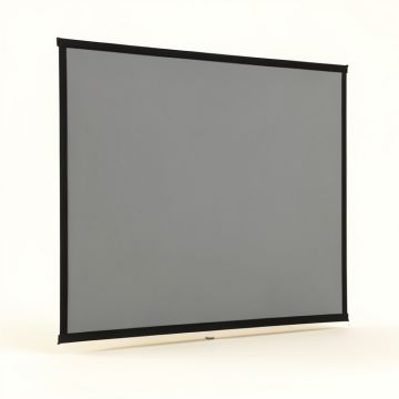 Targa Gray Electric Projection Screen (synthetic illustration; no displayed measurements)