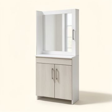 Phoebe Drilling Wall Mount 38 '' Rectangular Single Bathroom Vanity Set With Handles (synthetic illustration; no displayed measurements)