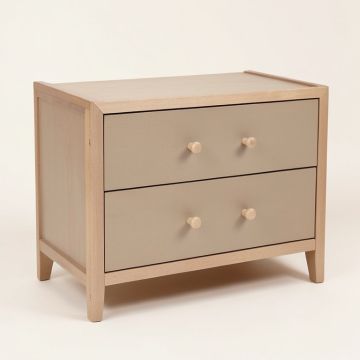 Caines 38 '' Wide 2 Drawer Credenza (synthetic illustration; no displayed measurements)