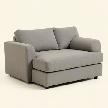 Aadvik 77.55 '' Square Arm Sofa Chaise With Reversible Cushions (synthetic illustration; no displayed measurements)