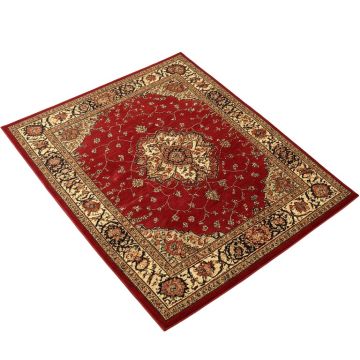 Fitzpatrick Oriental Red/Multi Area Rug