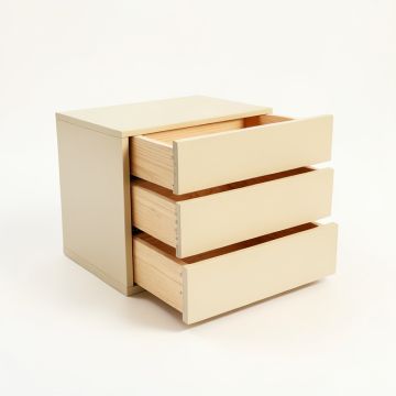 Harbor Crest Under-Desk Drawer Unit - Beige (synthetic illustration; no displayed measurements)