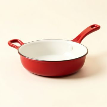 Ayesha Curry Collection Cast Iron Skillet With Pour Spout (synthetic illustration; no displayed measurements)