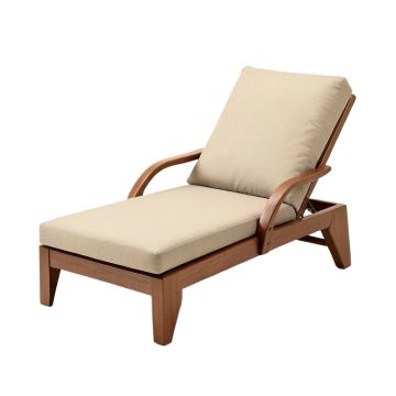 Falconet 76.77 '' Long Reclining Single Chaise With Cushions