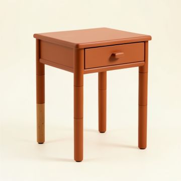 Moss Arc Side Table (synthetic illustration; no displayed measurements)