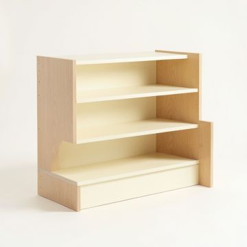 Briar Bend Desktop Shelving Unit - Cream (synthetic illustration; no displayed measurements)