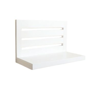 Cove Crossing Wall-Mounted Entryway Organizer Shelf - White