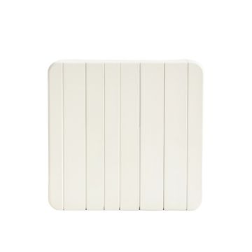Sage Bluff Narrow Outdoor Storage Bench - White