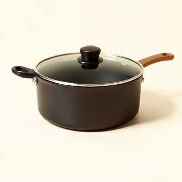 Ozeri Stone Earth All-In-One Apeo & Pfoa-Free 5.3 Qt Non-Stick Sauce Pan With Lid (synthetic illustration; no displayed measurements)