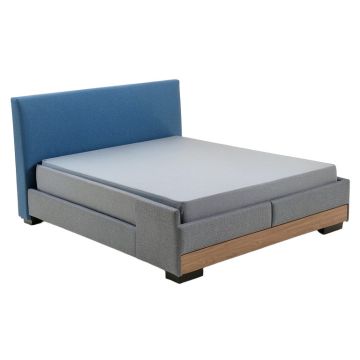 Calloway Upholstered Low Profile Storage Platform Bed