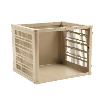 Field Bluff Empty Furniture-Style Pet Crate - Beige