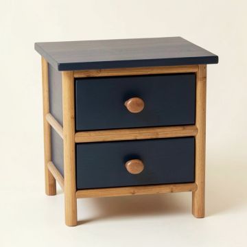 River Dale Nightstand - Navy (synthetic illustration; no displayed measurements)