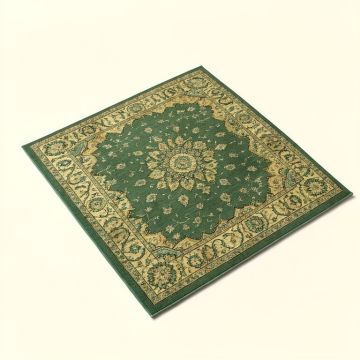 Margarita Paisley Green Indoor/Outdoor Area Rug (synthetic illustration; no displayed measurements)