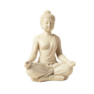 Ceramic Yoga Meditation Figurine