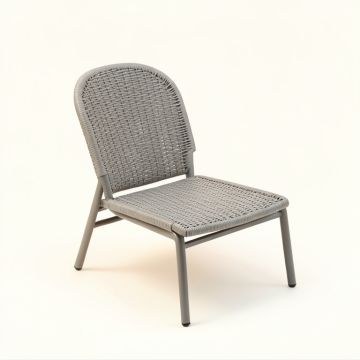Stone Bend Outdoor Lounge Chair - Gray (synthetic illustration; no displayed measurements)