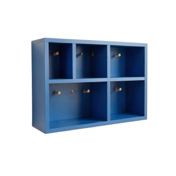 Heath Crossing Wall-Mounted Entryway Organizer Shelf - Blue