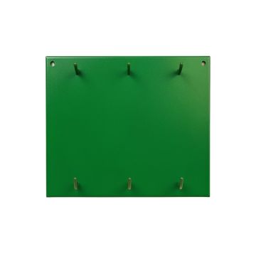 Alder Canyon Empty Wall-Mounted Tool Organizer Panel - Green