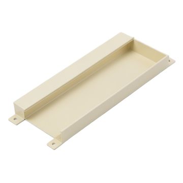 Aspen Canyon Empty Under-Desk Cable Tray - Ivory
