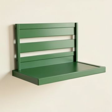 Dune Bluff Wall-Mounted Entryway Organizer Shelf - Green (synthetic illustration; no displayed measurements)
