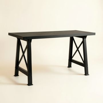 Cove Bluff Empty Workshop Workbench - Black (synthetic illustration; no displayed measurements)