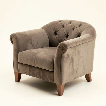 Graford 27 '' Wide Tufted Armchair (synthetic illustration; no displayed measurements)