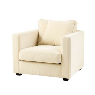 Willow Bluff Upholstered Armchair - Cream