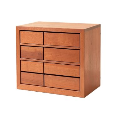 Spruce Bend Small-Parts Storage Drawer Cabinet - Terracotta