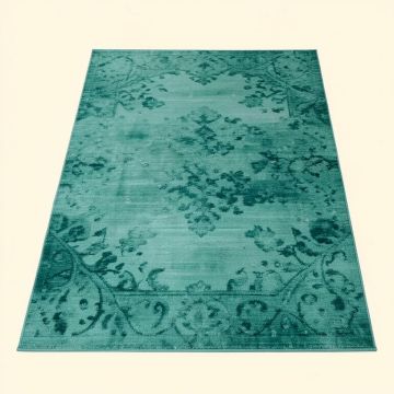 Christabelle Animal Print Teal Indoor/Outdoor Area Rug (synthetic illustration; no displayed measurements)