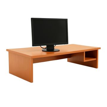 Cove Fold Desktop Monitor Riser - Terracotta (synthetic illustration; no displayed measurements)