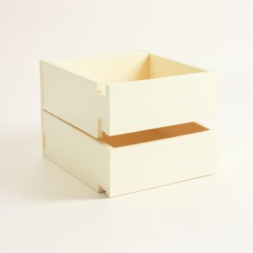 Hazel Bend Under-Desk Drawer Unit - Ivory (synthetic illustration; no displayed measurements)