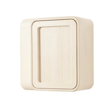 Rowan Crest Wall-Mounted Entry Cabinet - Ivory