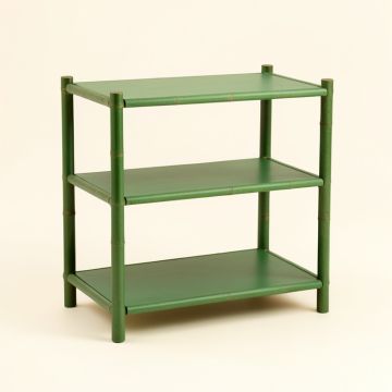 Field Bend Empty Seed-Starting Shelving Unit Without Lights - Green (synthetic illustration; no displayed measurements)