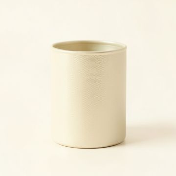 Dune Bluff Empty Candle Holder - Ivory (synthetic illustration; no displayed measurements)