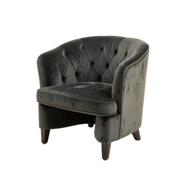 Emrecan Tufted Velvet Side Chair