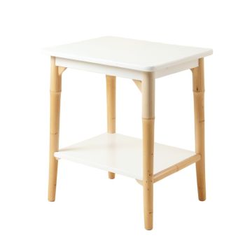 Harbor Crossing Side Table - White