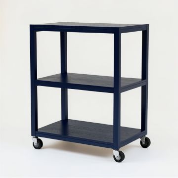 Spruce Canyon Empty Rolling Workshop Cart - Navy (synthetic illustration; no displayed measurements)